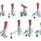 As the name implies clamps of this type hold the work piece with a downward clamping action. These clamps are manufactured with a holding capacity upto 3000kgs. Clamping arm can be solid bar, U shaped or fixed hole to suit individual requirements.