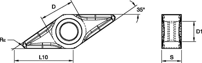 MRW VNMG12T304MRT2/MR2500P