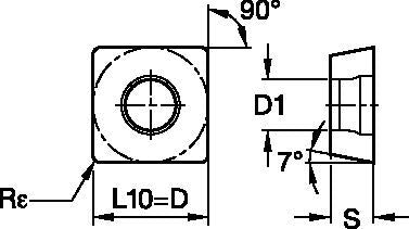 MRW SCMT120408MRT2/MR2000K