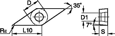 MRW VCMT16T308MRT2/M42500P