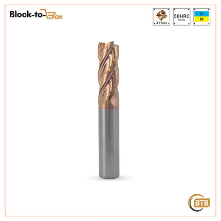 4mm Solid Carbide Endmill 