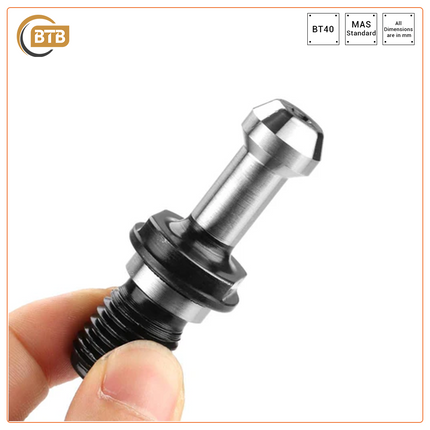 BT40 pull studs - 90 degree