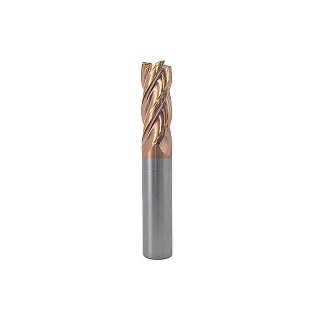 BTB 4 Flute Solid Carbide Endmill-Coated/BEN4-3MM X 8 FL X 50 OAL 4FLT