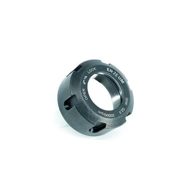 BTB ER25 Slotted Nuts for Collet Chucks (DIN6499)