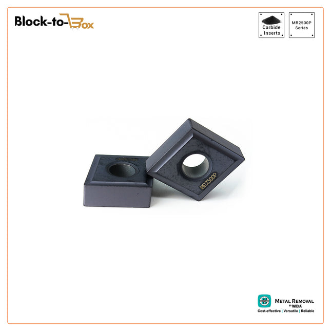 MRW Turning Inserts/CNMG120404MRT2/MR2500P - Box of 10