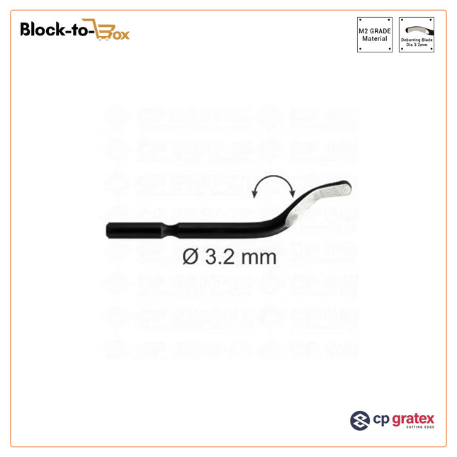 CP Deburring Blades/Heavy Duty Dia3.2mm