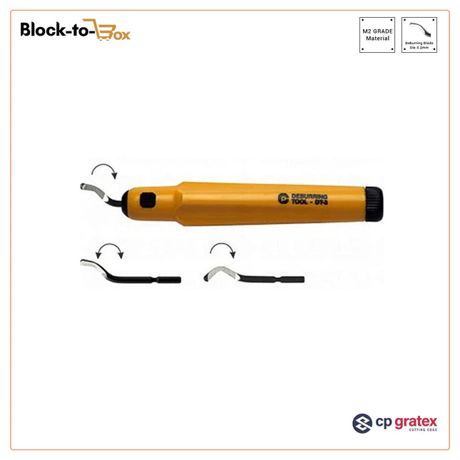 CP Deburring Tools with Handle/Heavy Duty Dia3.2mm Blades
