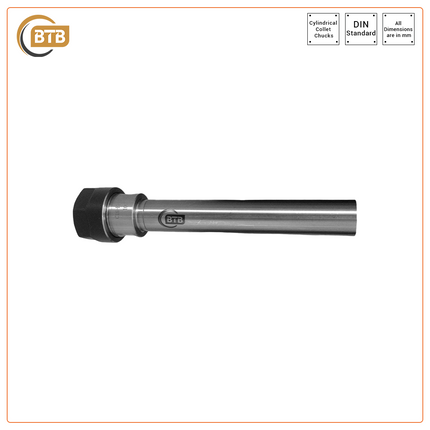 BTB Cylindrical Collet Chucks