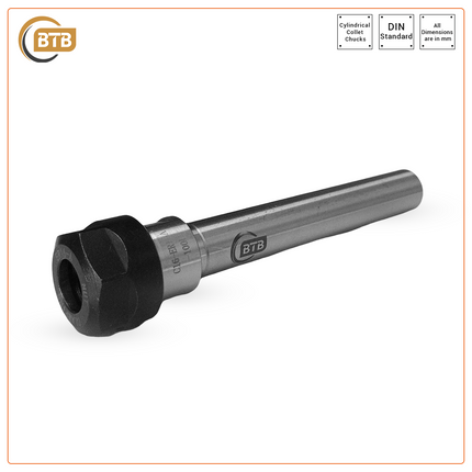 BTB Cylindrical Collet Chucks