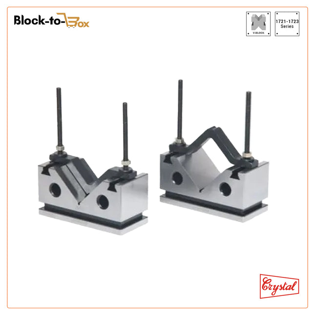 Crystal Hardened & Ground V-Blocks