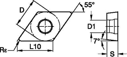 MRW DCMT11T308MMT1/MR2500P