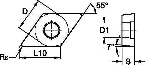 MRW DCMT11T308MMT1/MR2500P