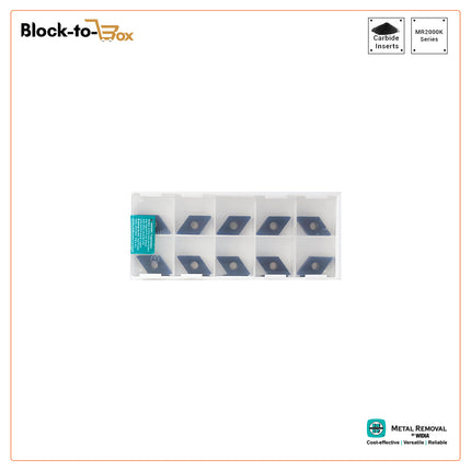 MRW Turning Inserts/DNMA150408-MR2000K - Box of 10