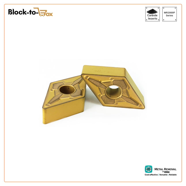 MRW Turning Inserts/DNMG150608MMT1/MR2000P - Box of 10