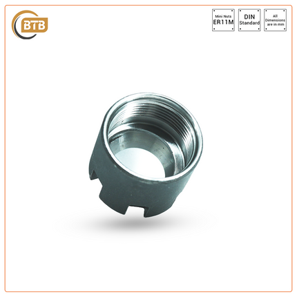 BTB ER11M Mini Nuts for Collet Chucks (DIN6499)