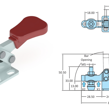 Steelsmith H-Series Miniature Clamps
