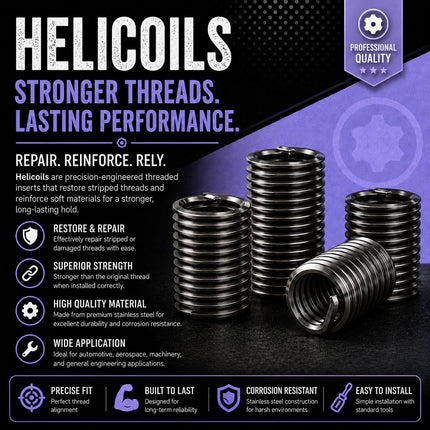 Helicoil M2X0.4 Inserts