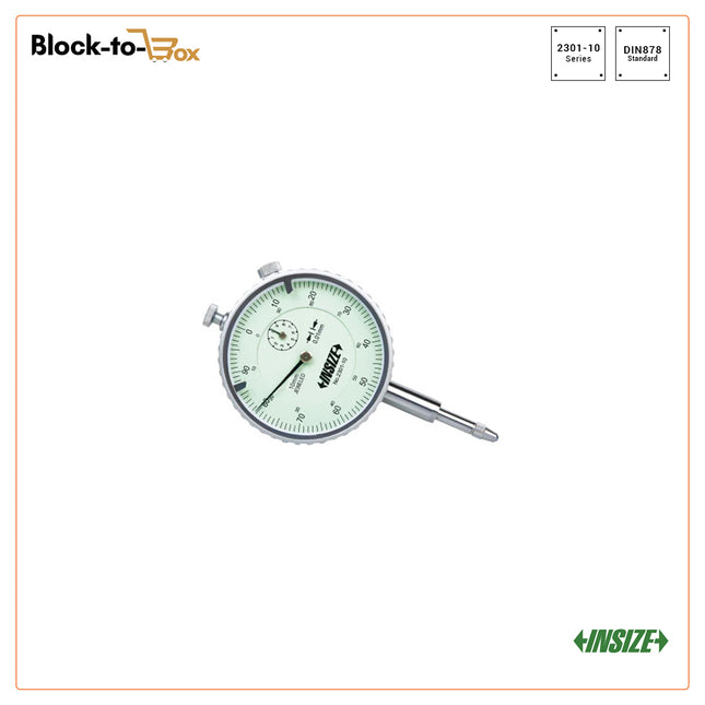 Insize Dial Indicator (Basic Type)-2301 Series