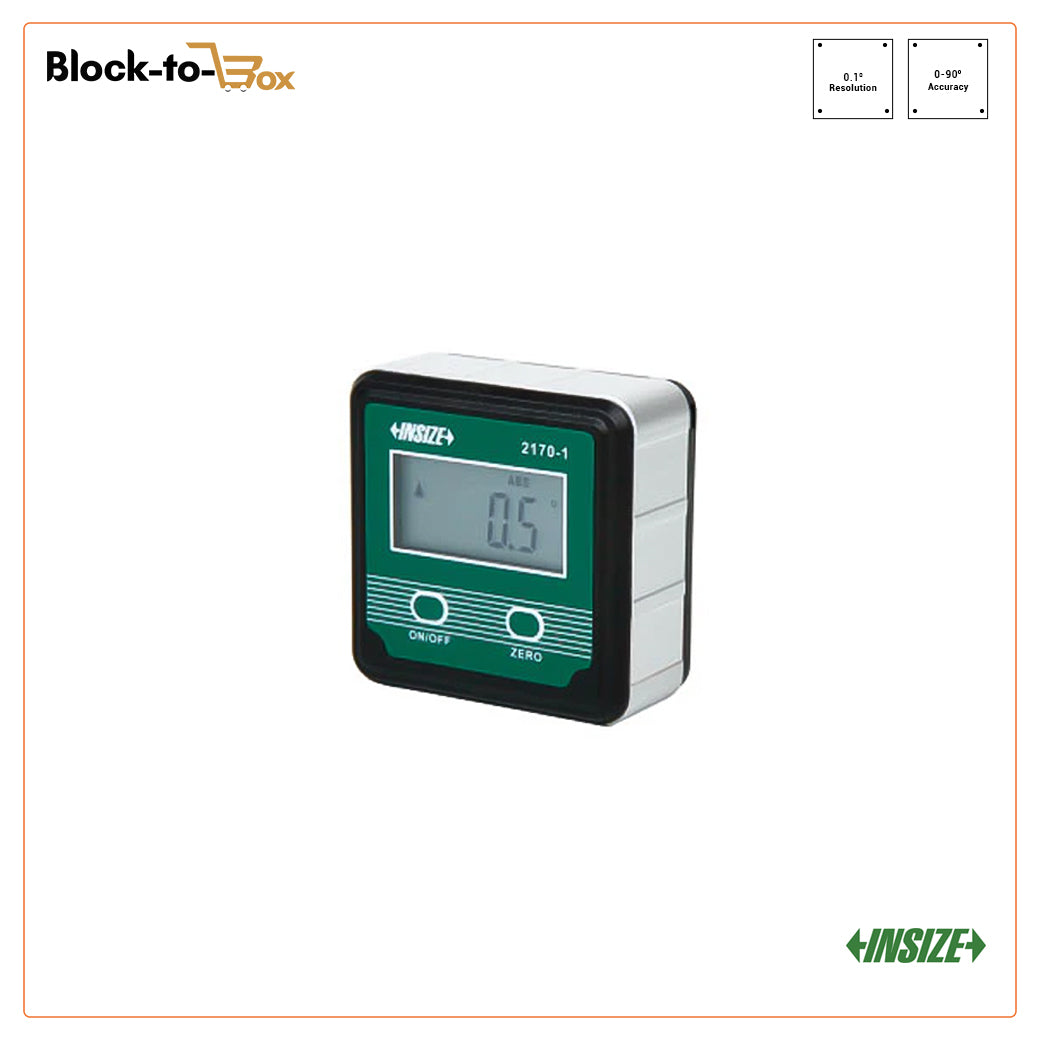 Insize Level Indicator Insize Digital Level And Slope Meter - Range : 4 x 90 Deg