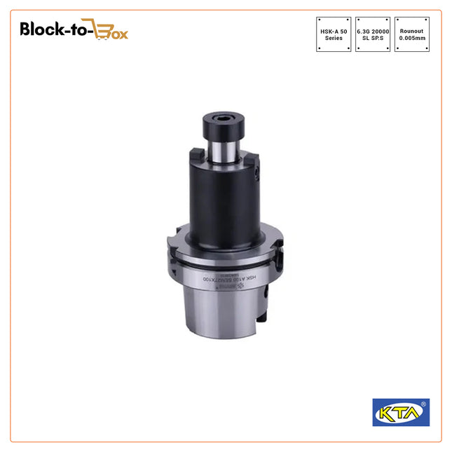 KTA HSK-A 50 Face Mill Holder