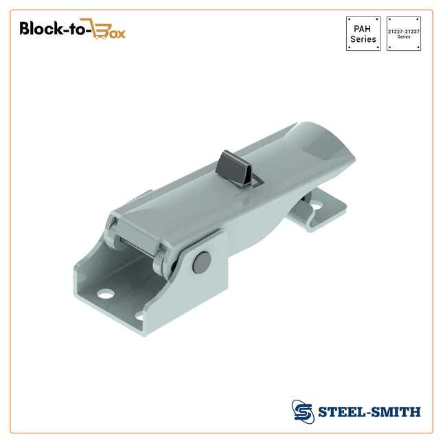 Medium Duty Adjustable Latch with Additional Locking Mechanism