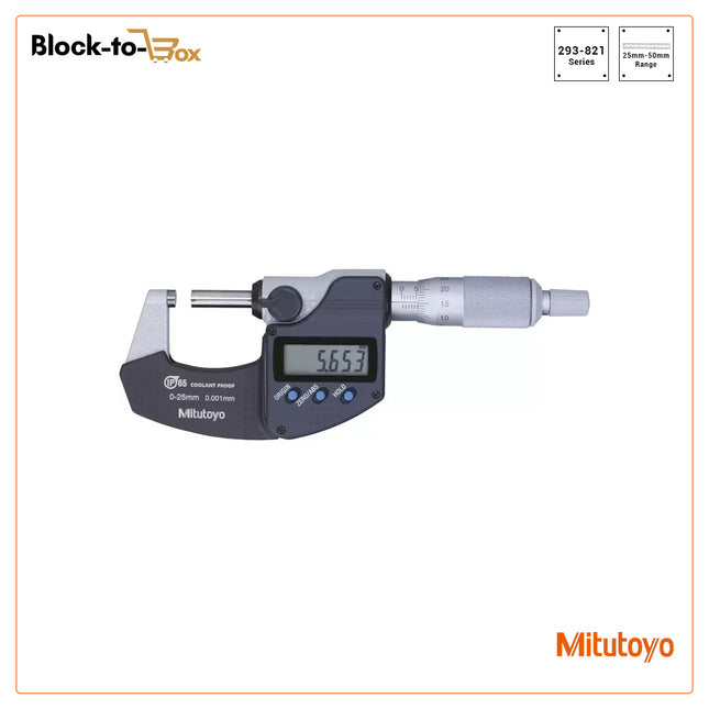 Mitutoyo Digital Outside Micrometers Economy model