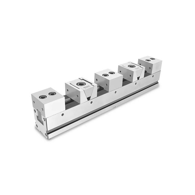 N-103S Nicon Multi Grip machine Vice With Serrated Slide Ways