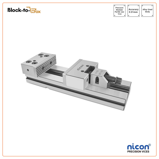 N-108 Nicon precision Modular Precision Vice With Parallel jaws
