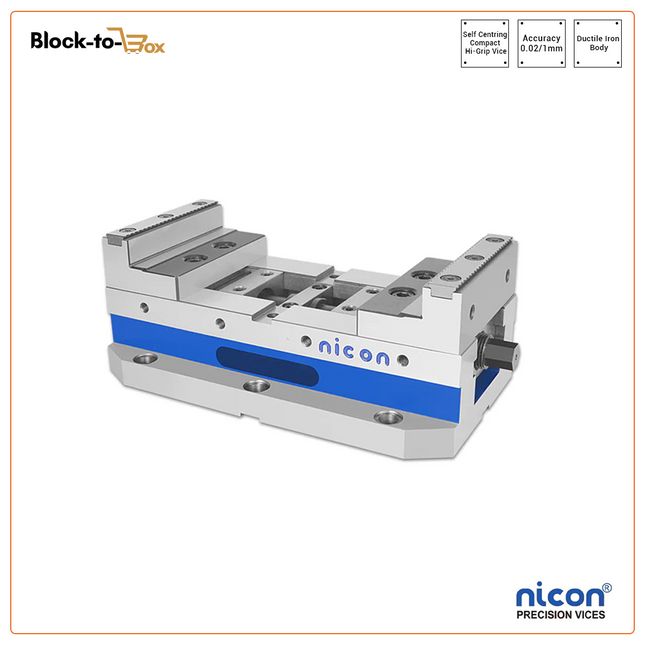 N-110 Nicon Self Centring Compact High Grip Vice