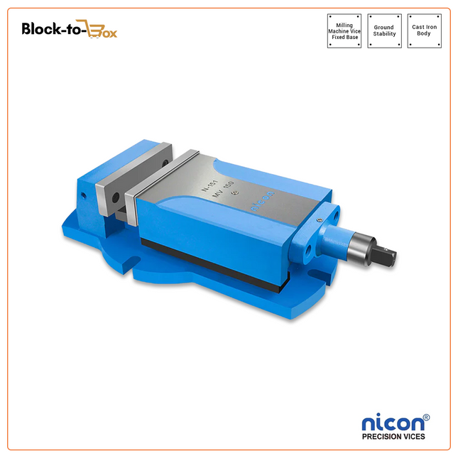 N-151 Nicon Precision Milling machine Vice (Fixed Base)