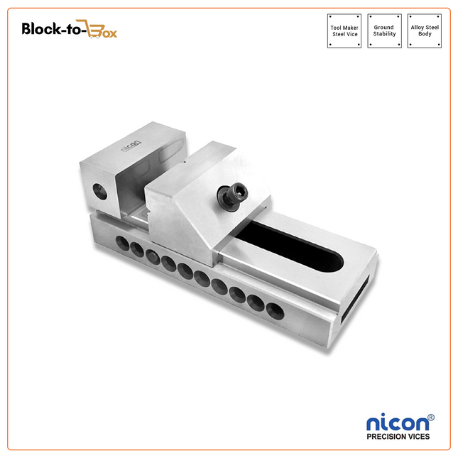 N-169 Nicon Precision Tool Maker's Steel Vice (Pin Type)