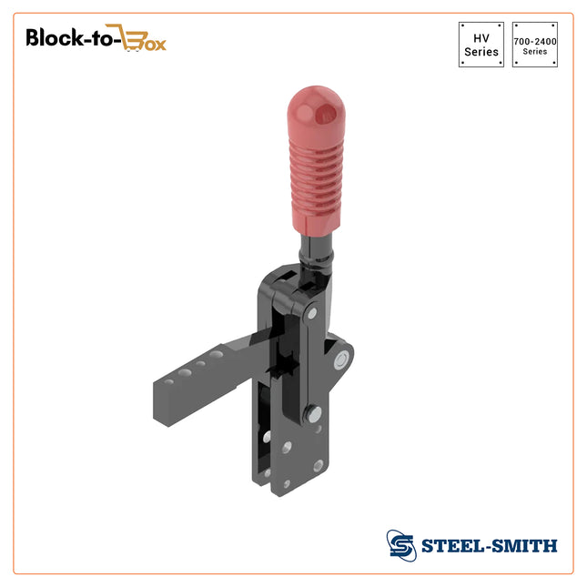 Steelsmith H.V. Series Toggle Clamps Straight Base