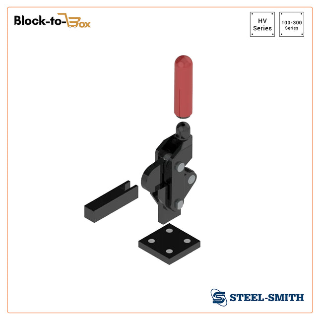 Steelsmith H.V. Series Toggle Clamps  Swivel Base