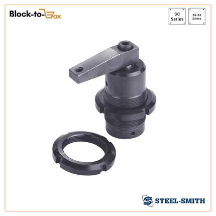 Steelsmith Pneumatic Swing Clamp Threaded Body Model