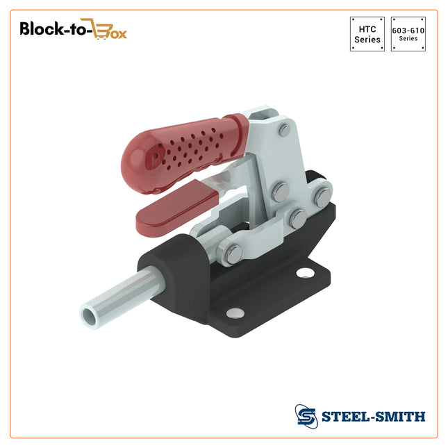Steelsmith HTC-Series Medium Duty-Package Size Clamps, Flanged Base