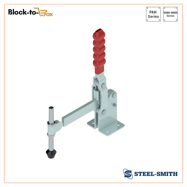 Steelsmith VTC Series/Medium Duty Clamps-Straight Base/5000-8000 Series