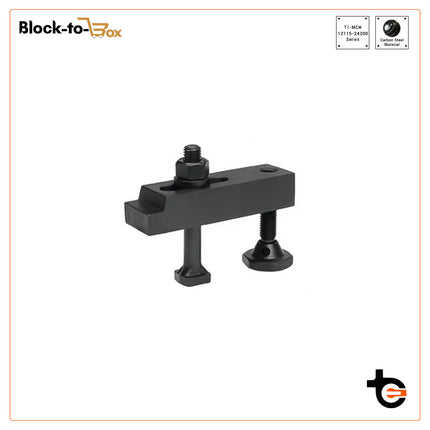 Tisa Mould Clamp SET with Hex Stud/T-Bolt, Flange Nut & Washer Nut