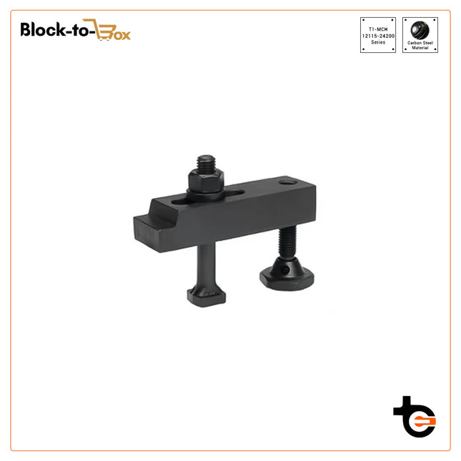 Tisa Mould Clamp SET with Hex Stud/T-Bolt, Flange Nut & Washer Nut