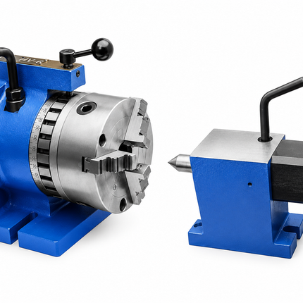 Unique Horizontal & Vertical Indexing Milling Fixture With Chuck U1335