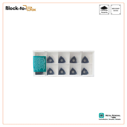 MRW Drilling Inserts/WCMT06T308MRT2/MR2500P - Box of 10