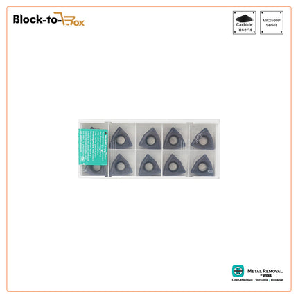 MRW Drilling Inserts/WCMT080408MRT2/MR2500P - Box of 10