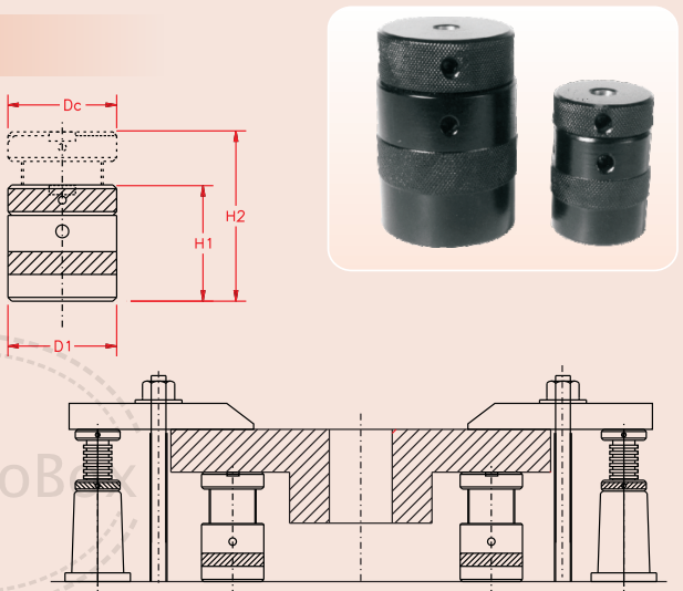 Clati Screw Jack with Steel  Body