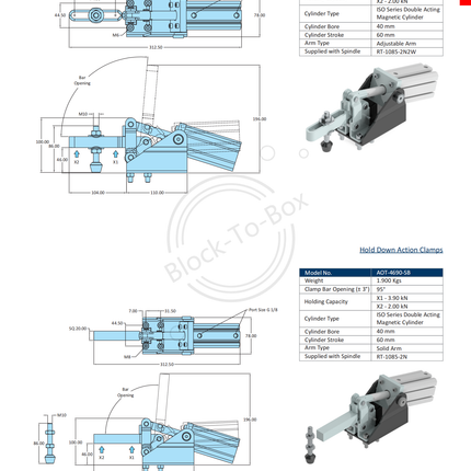 Hold Down Action Clamps-2