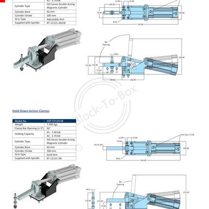 Hold Down Action Clamps-2