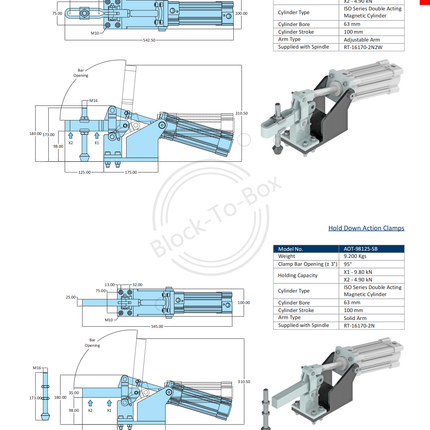 Hold Down Action Clamps-2