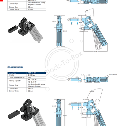 H.V Series Clamps