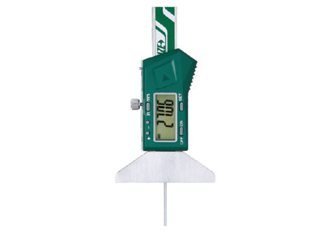 Insize Mini Digital Depth Gage With Round Bar