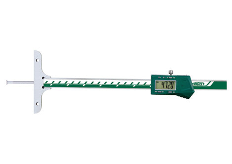 Insize Digital Depth Gage With Round Depth Bar-1148 Series