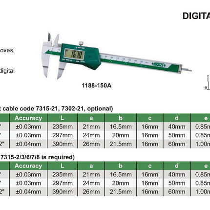 Insize Digital Blade Caliper