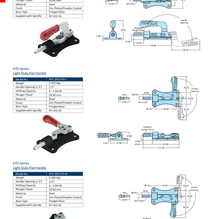 HTC-Series Light Duty-Low Height